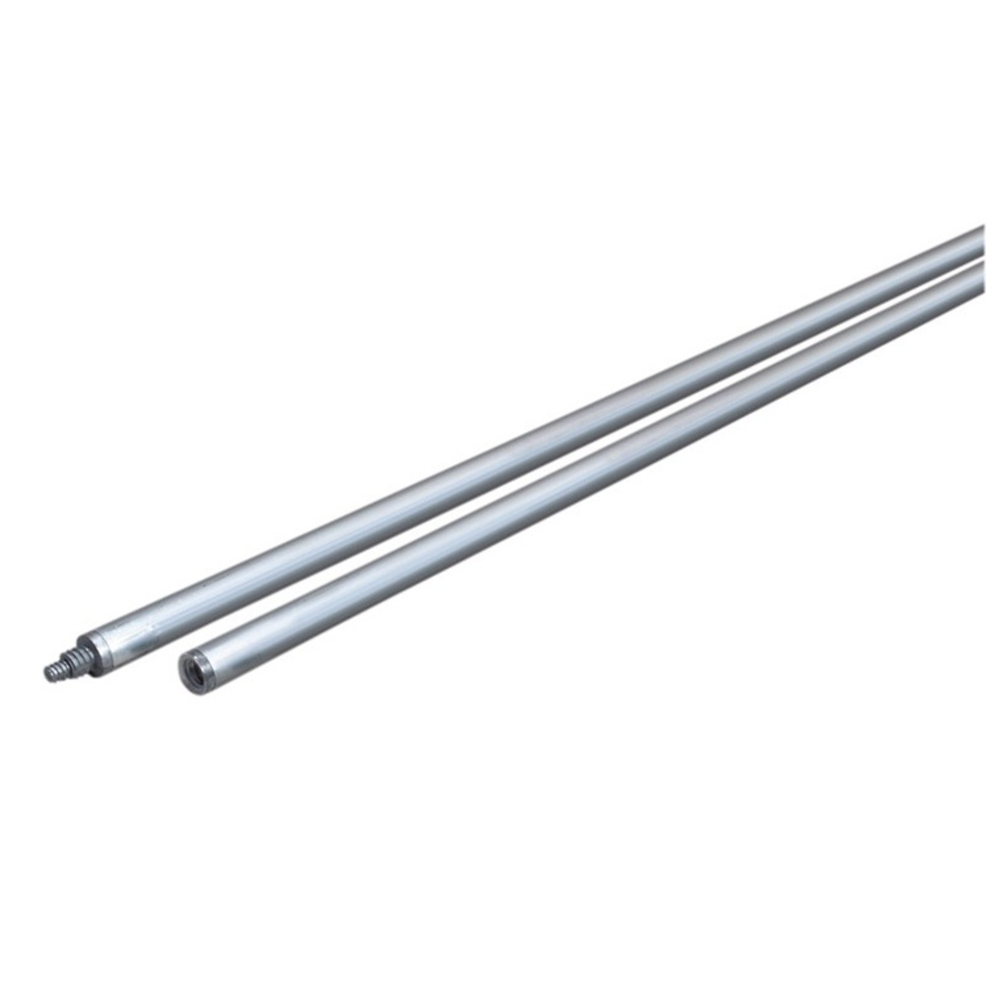 Kraft Tools CC670 6' Threaded Aluminum Handle with 1-1/4" Diameter, 6PK